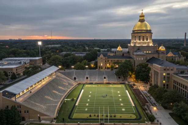 notre dame extends marcus freeman