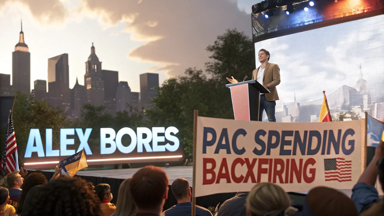 pac spending against bores backfires