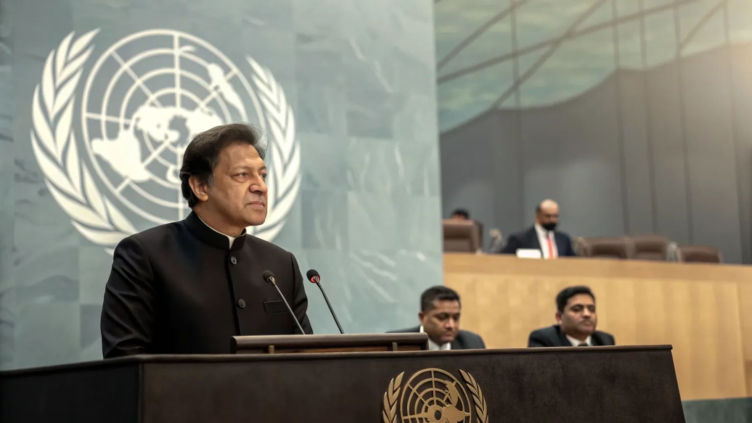 pakistan leader climate costs un