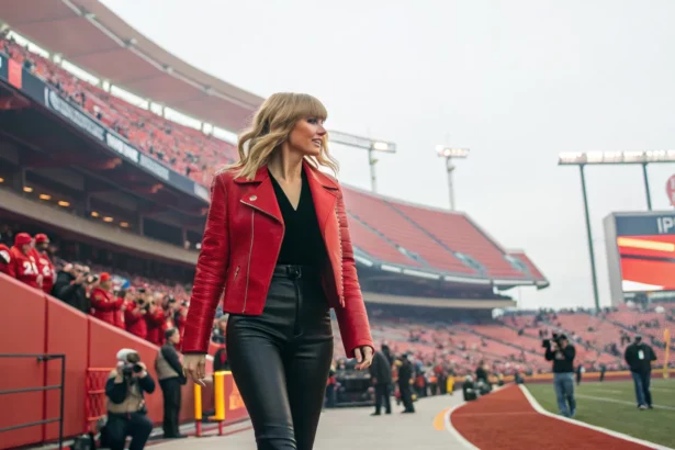 taylor swift arrowhead stadium performance