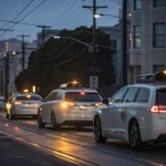 waymo robotaxis stalled san francisco