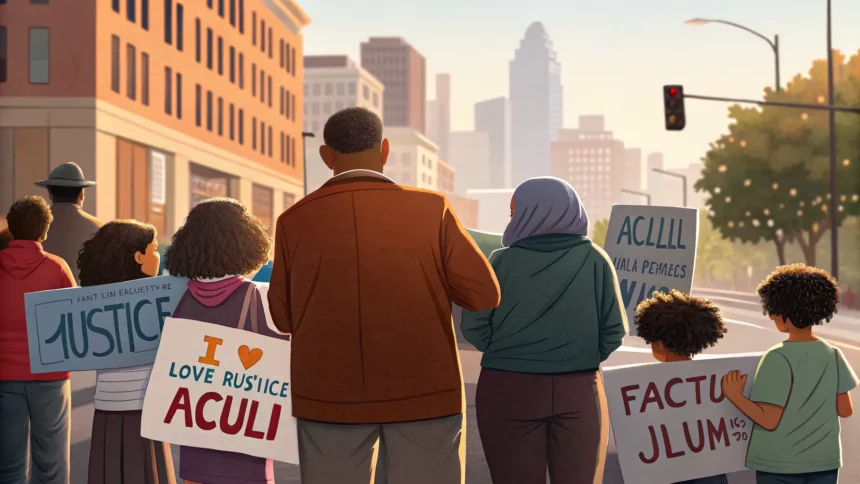 aclu sues ice over racial profiling