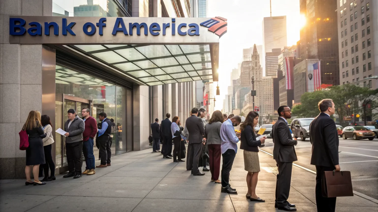 applicant surge hits bank of america