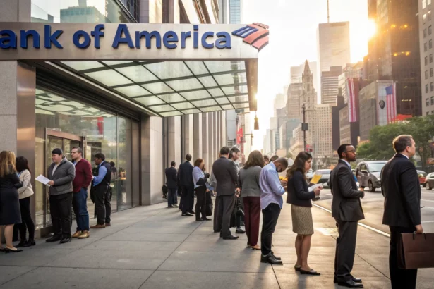 applicant surge hits bank of america