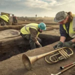 celtic battle trumpet archaeological discovery