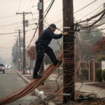 copper theft threatens power networks