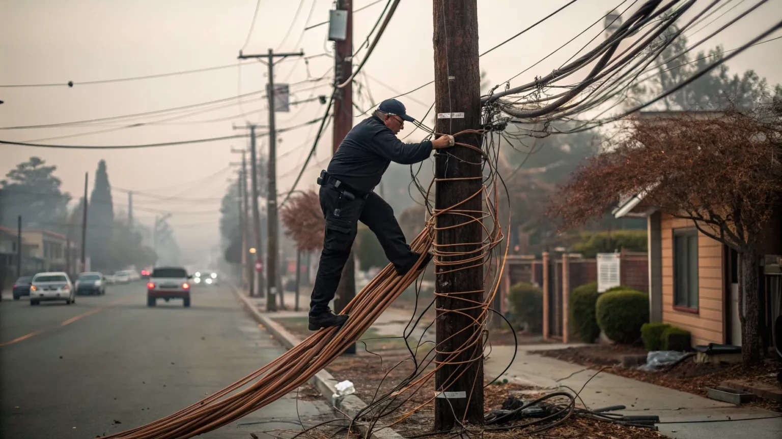 copper theft threatens power networks