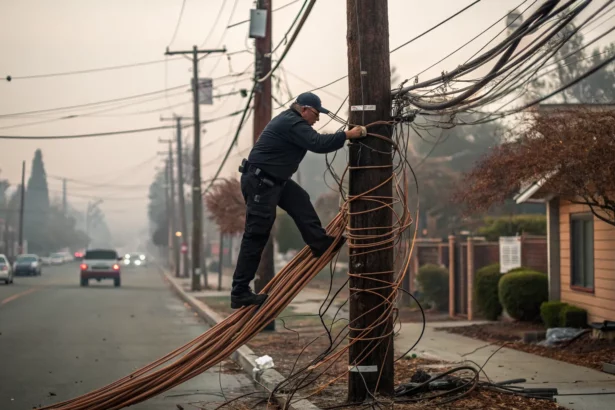 copper theft threatens power networks