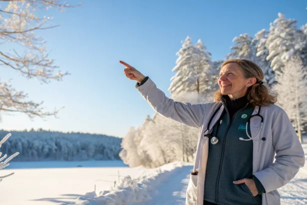 doctor approves eating fresh snow