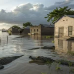 floods spur crocodile threat mozambique