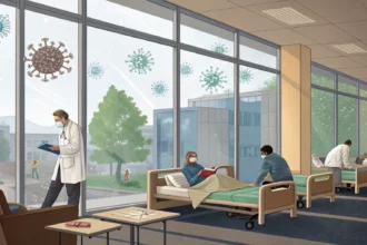 flu rarely spreads indoors study