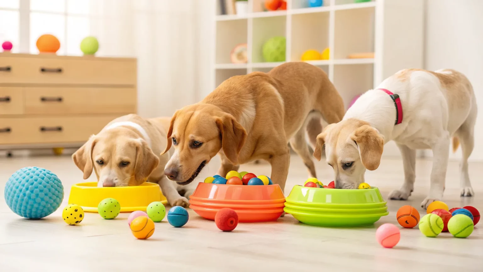 gifted dogs sort toys by function