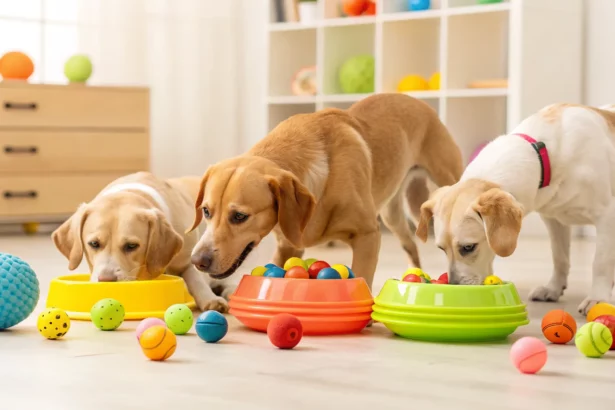 gifted dogs sort toys by function