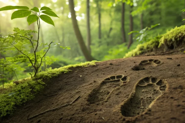 mammal footprints identification guide