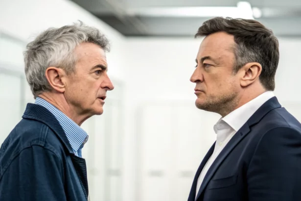 musk ryanair oleary online insults