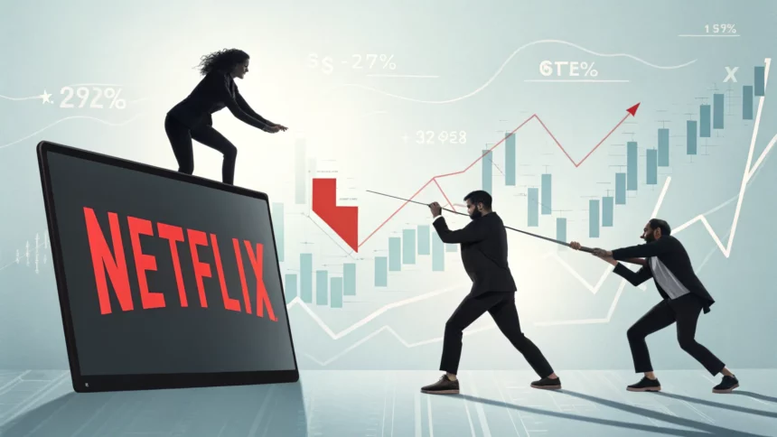 netflix paramount entertainment market competition