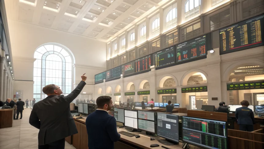 new year rally lifts london stocks