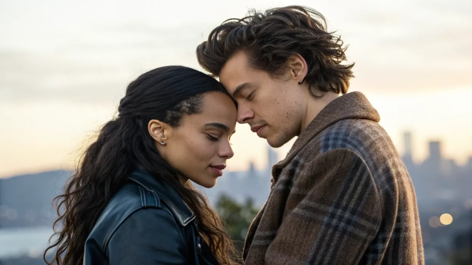 zoe kravitz harry styles romance
