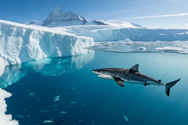 antarctic shark video researcher claims