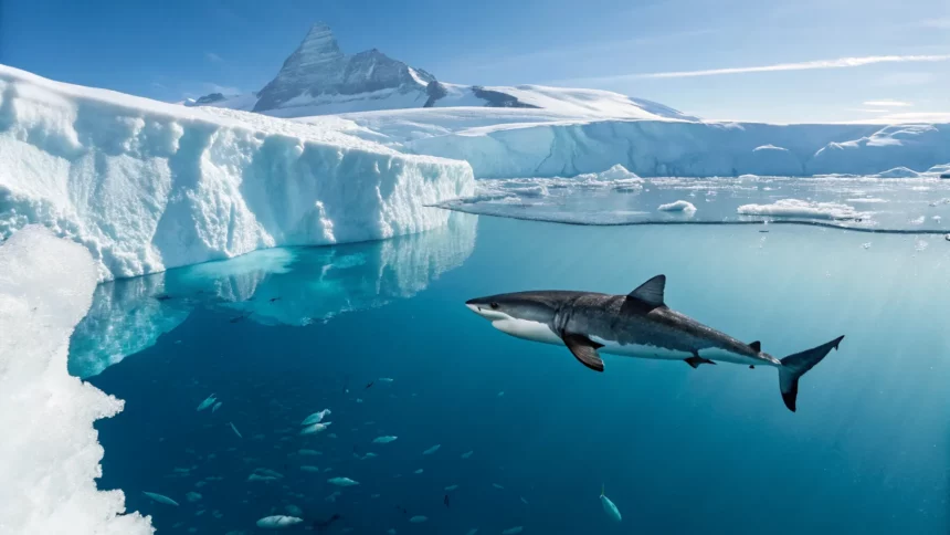 antarctic shark video researcher claims