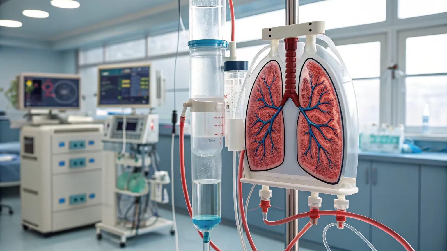artificial lung system extends survival