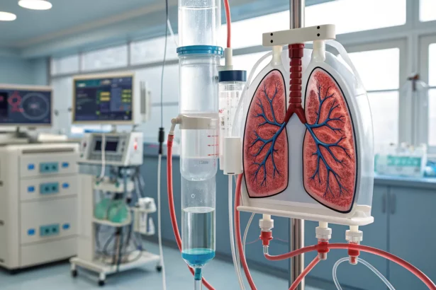artificial lung system extends survival