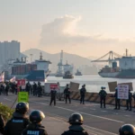 hong kong protests panama port