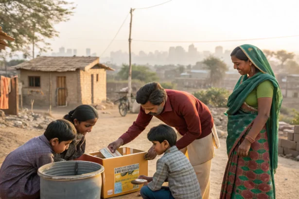 households drive india charitable giving