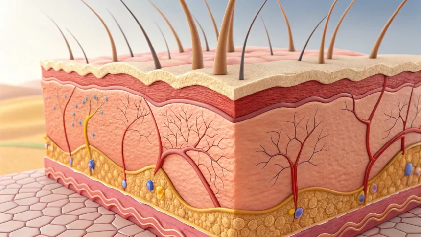 skin folds influence body structure