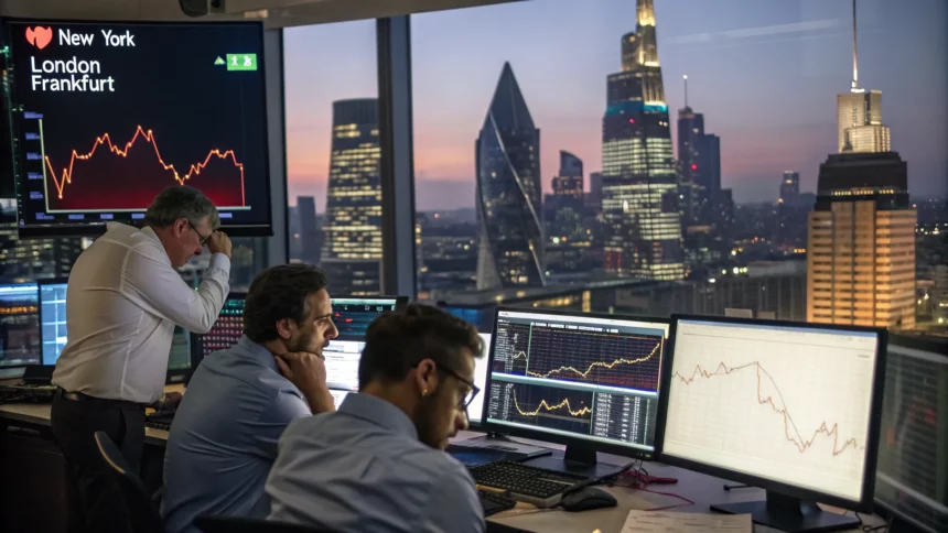 tariff threat global market rout