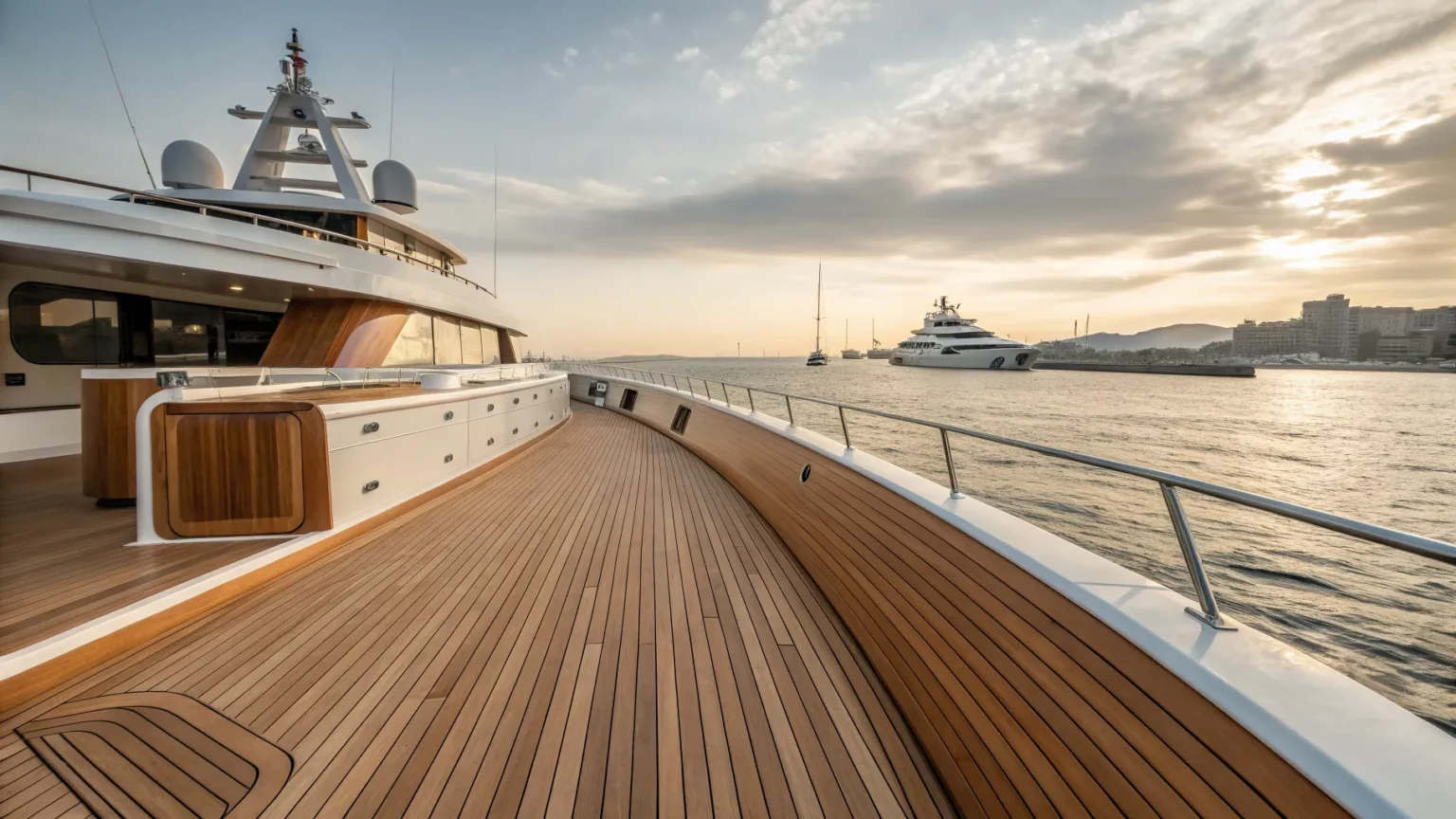 teak shortage pressures yacht builders