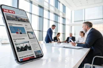 tech giant scrutiny news app