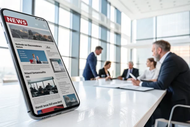 tech giant scrutiny news app