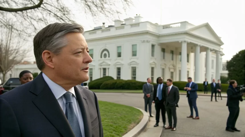ted sarandos white house backing