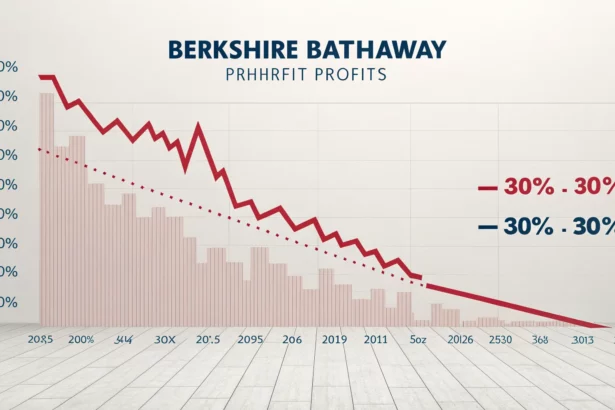 berkshire operating profit falls thirty percent