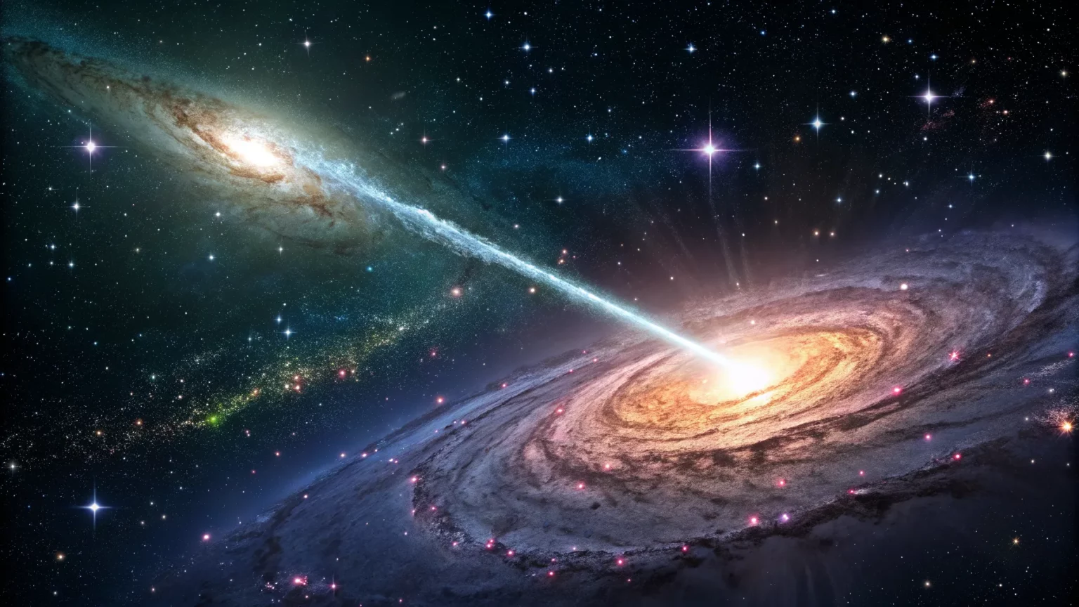 einstein lensing discovers distant megamaser