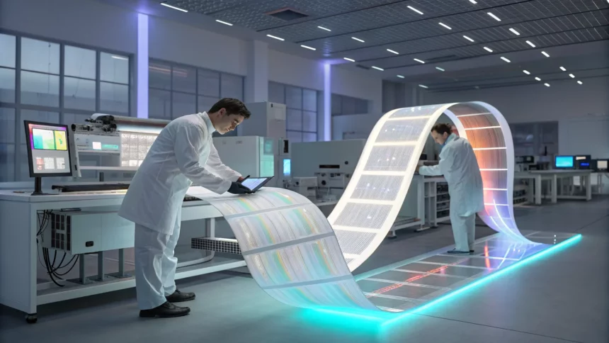 flexible white polymer film tuning