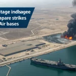 iran satellite strike damage images