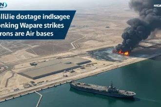 iran satellite strike damage images