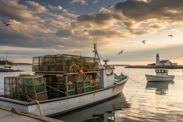 maine lobster catch declines annually