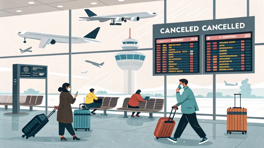 middle east unrest disrupts flights