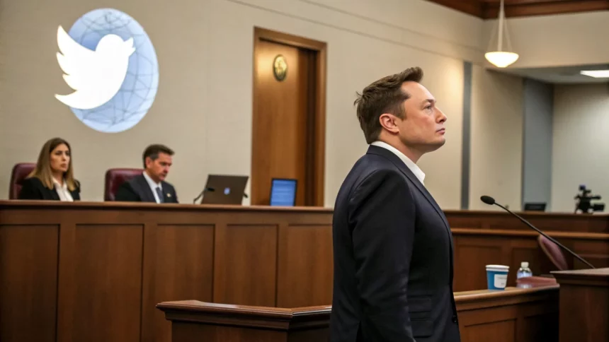 musk twitter trial legal claims