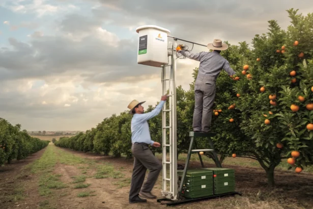 new device eases citrus labor