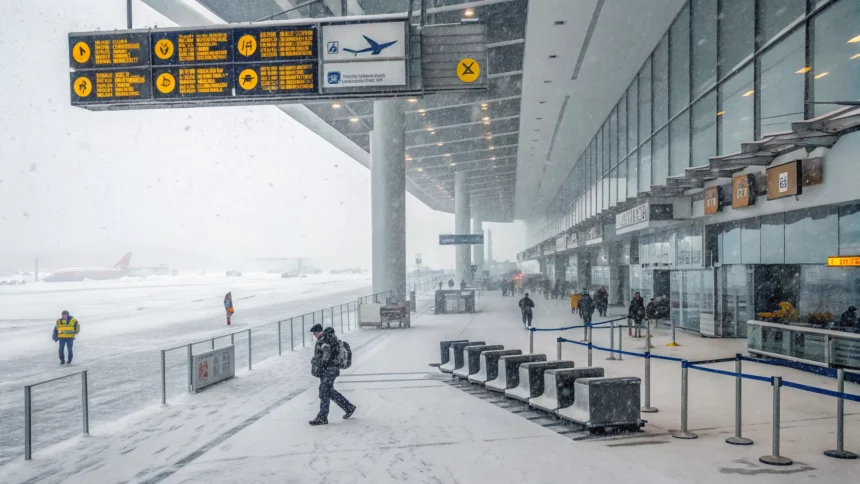 northeast blizzard grounds thousands flights