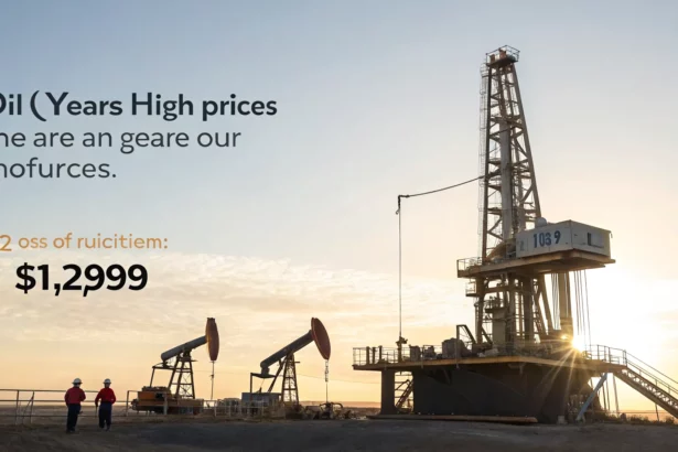 oil prices surge two year high