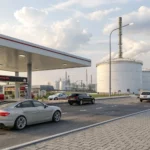 oil slides gasoline prices high