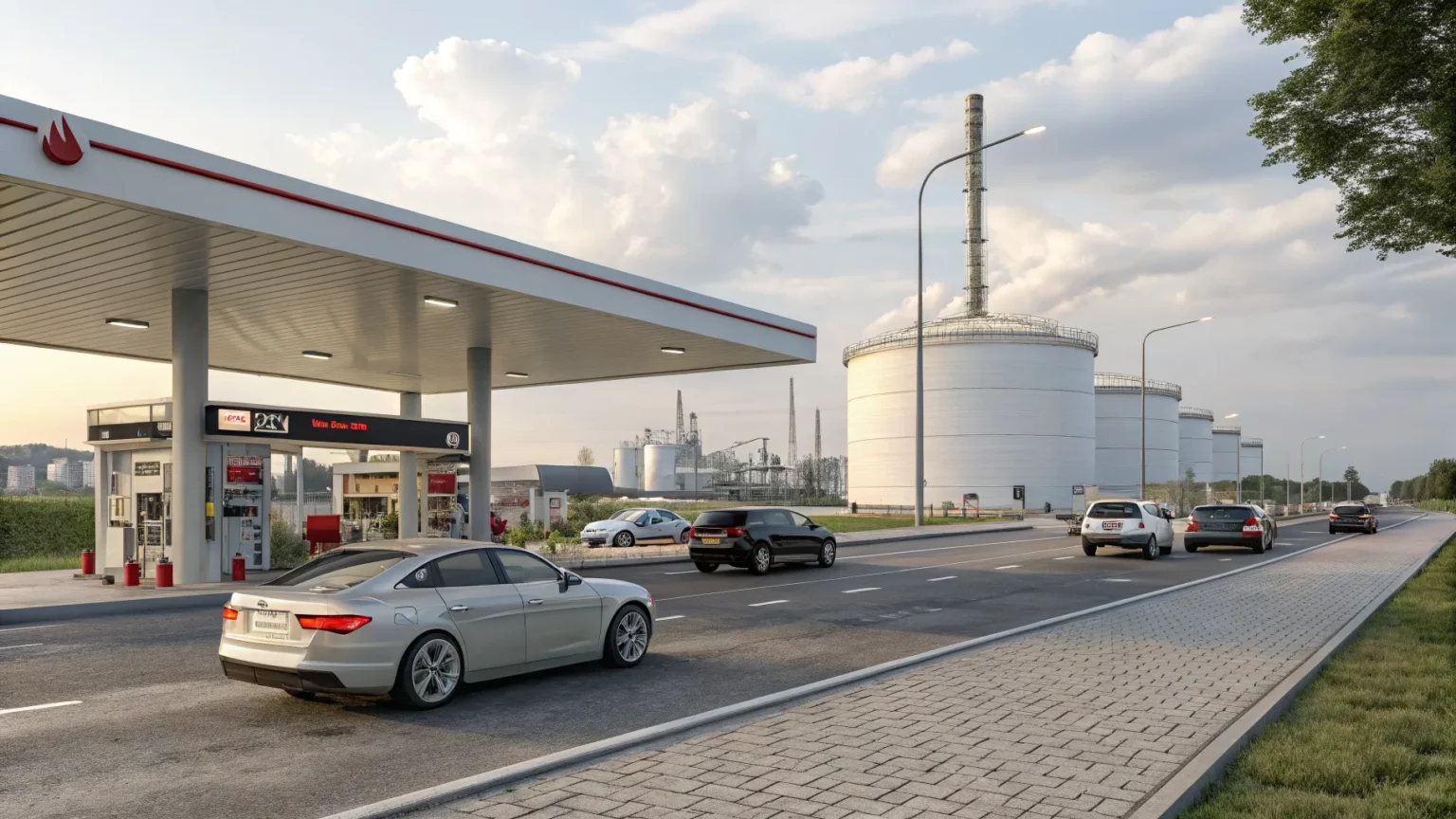 oil slides gasoline prices high