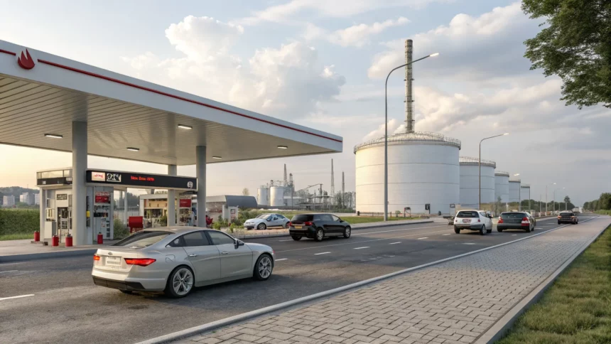 oil slides gasoline prices high