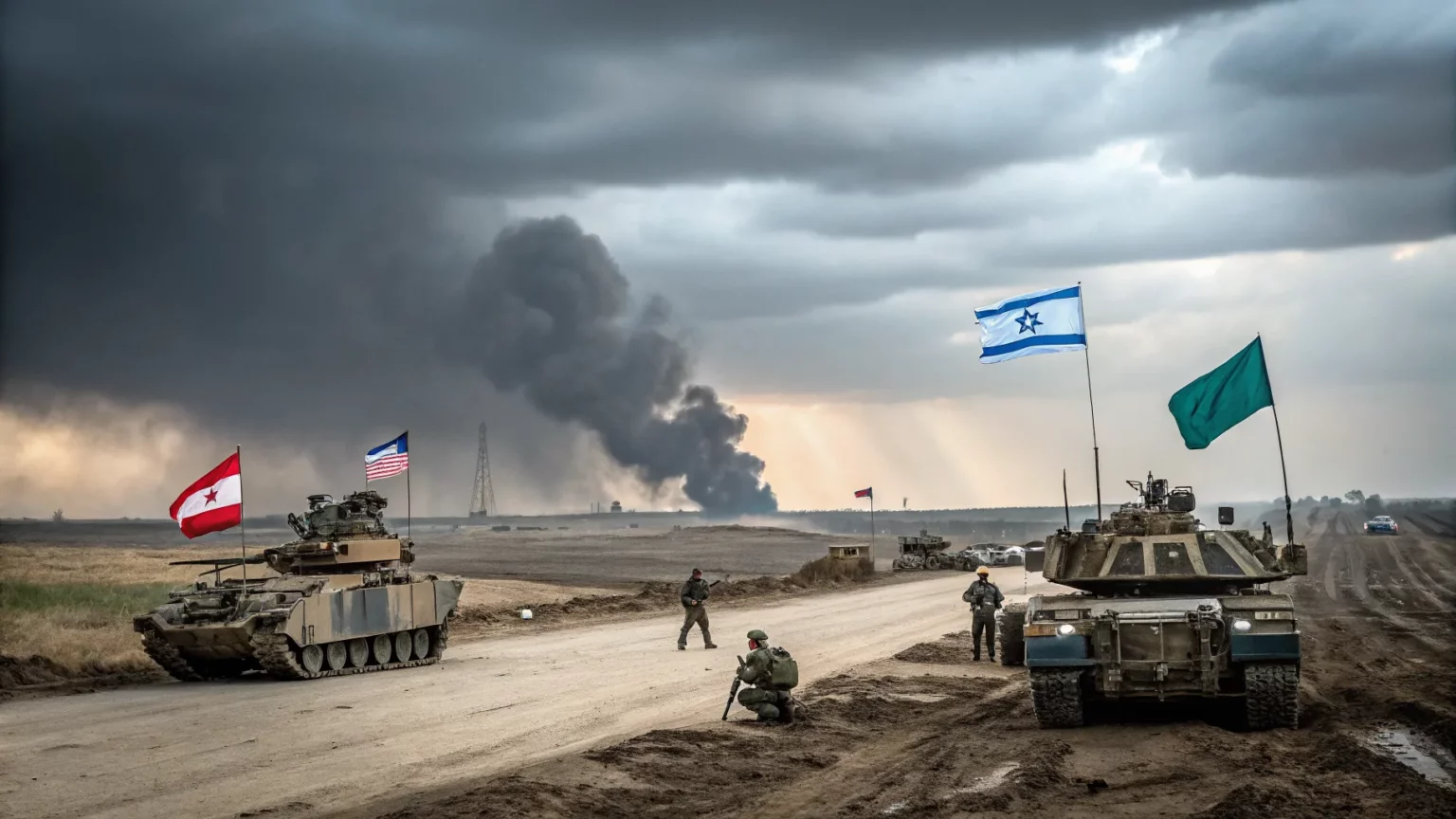 us israel iran standoff day three