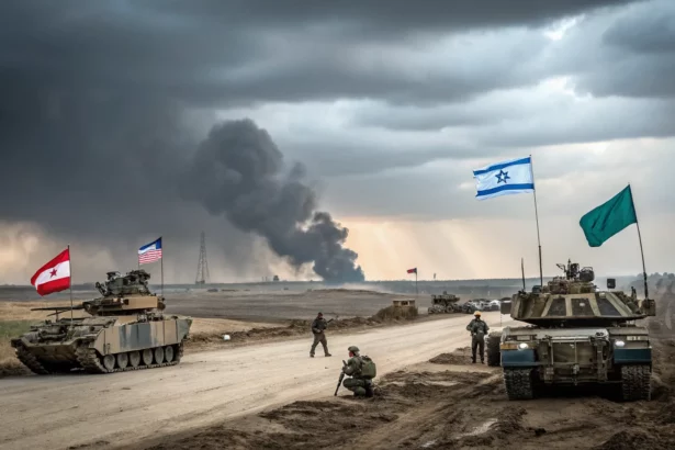 us israel iran standoff day three